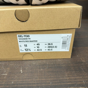 ASICS Gel-1130 White Red Snapper - Image 8
