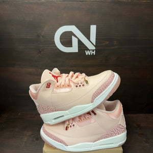 Jordan 3 Retro Valentine's Day Treat Yourself (2025) (Women's) Size 7W (Pre-Owned) - Image 1