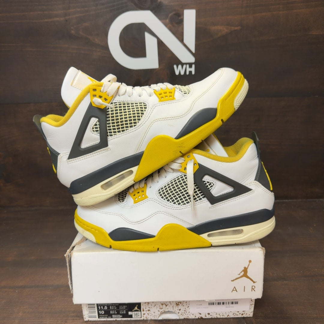 Jordan 4 Retro Vivid Sulfur (Women's) - Image 1