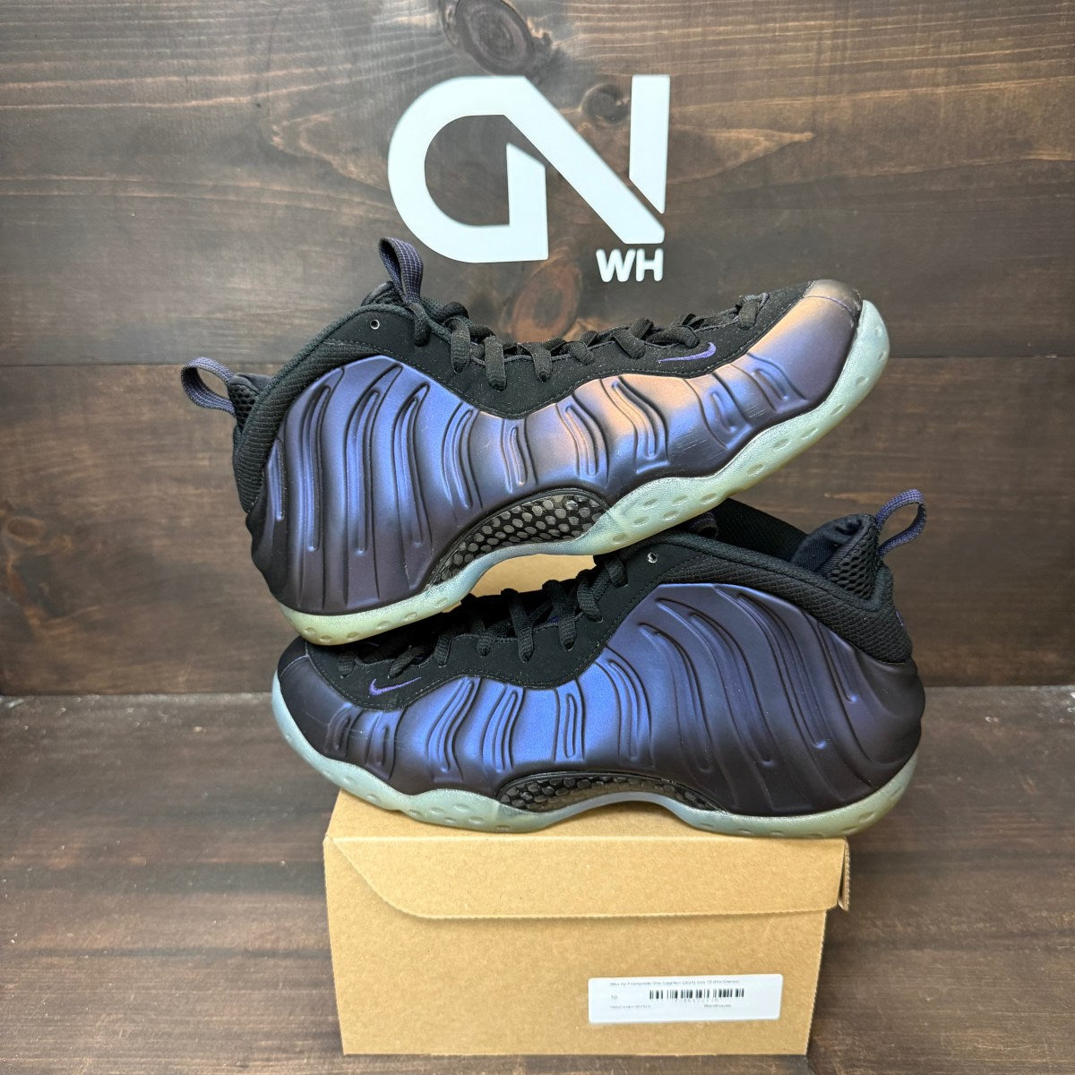 Nike Air Foamposite One Eggplant (2024) Size 10 (Pre-Owned) - Image 1