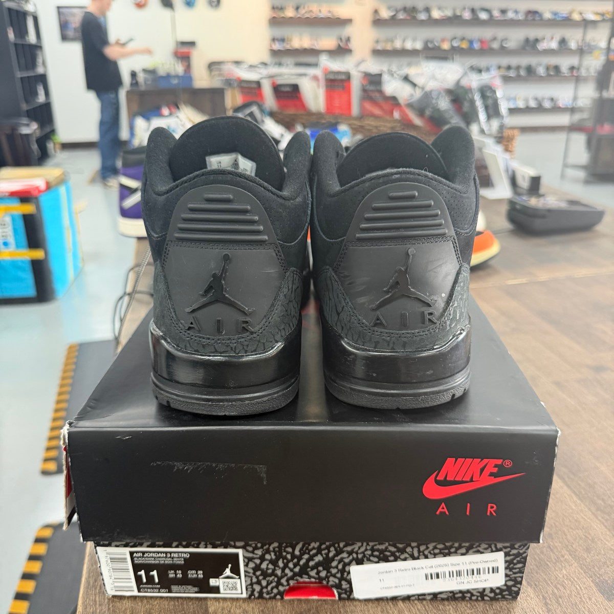 Jordan 3 Retro Black Cat (2025) - Image 3
