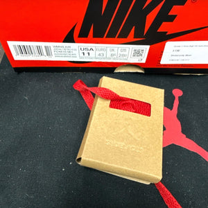 Jordan 1 Retro High OG Satin Bred (Women's) Size 11W (Pre-Owned) - aux