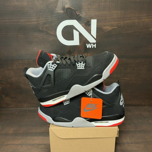 Jordan 4 Retro Bred (2019) Size 11 (Pre-Owned) - Image 1