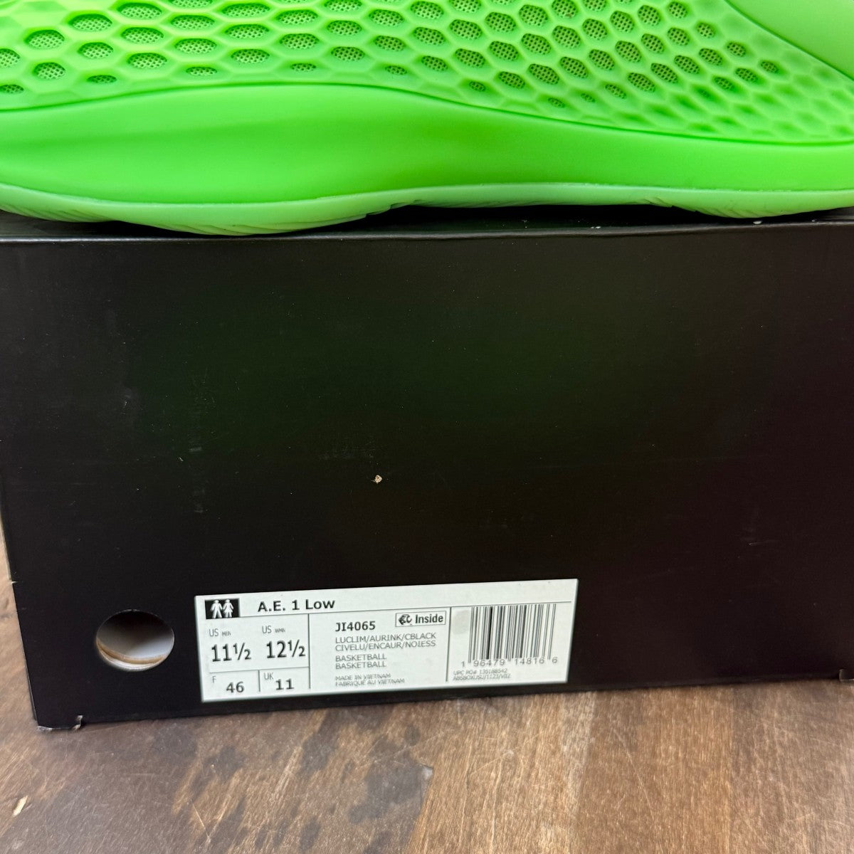 adidas AE 1 Low Lucid Lime - Image 6