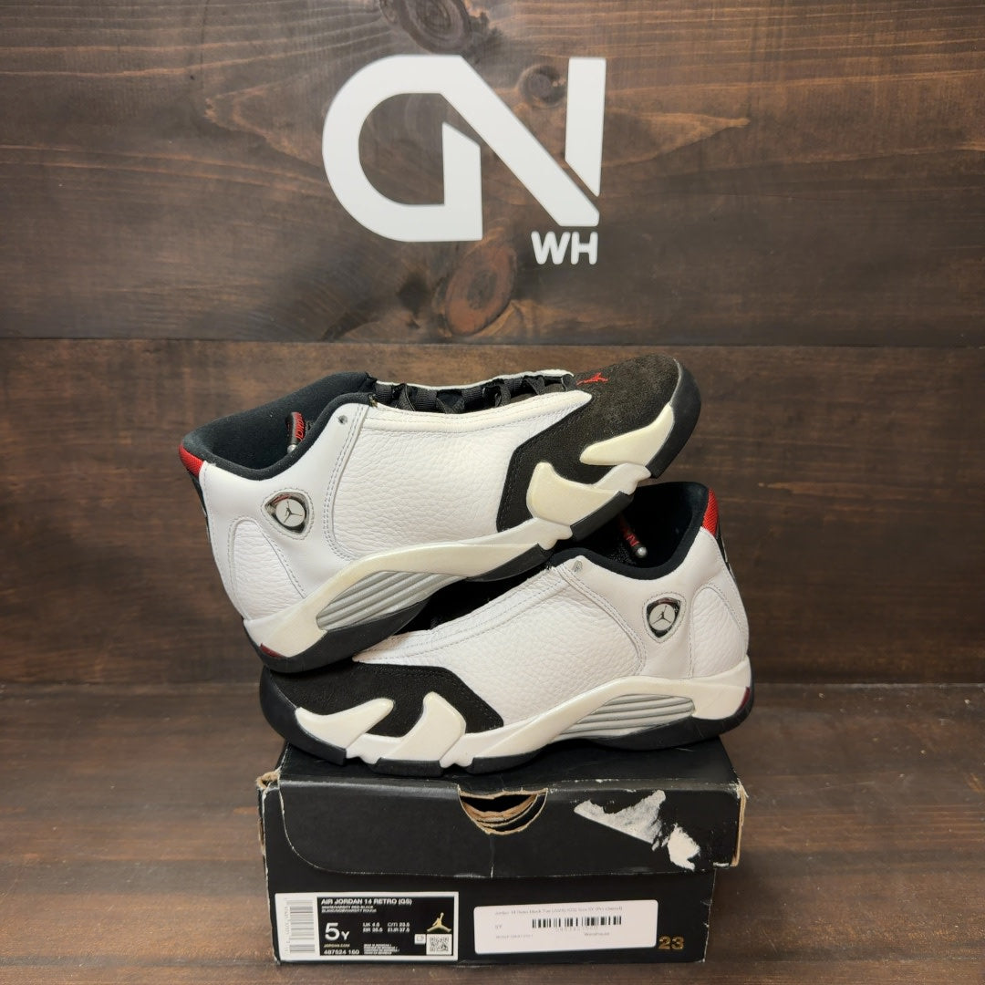 Jordan 14 Retro Black Toe (2024) (GS) - Image 1