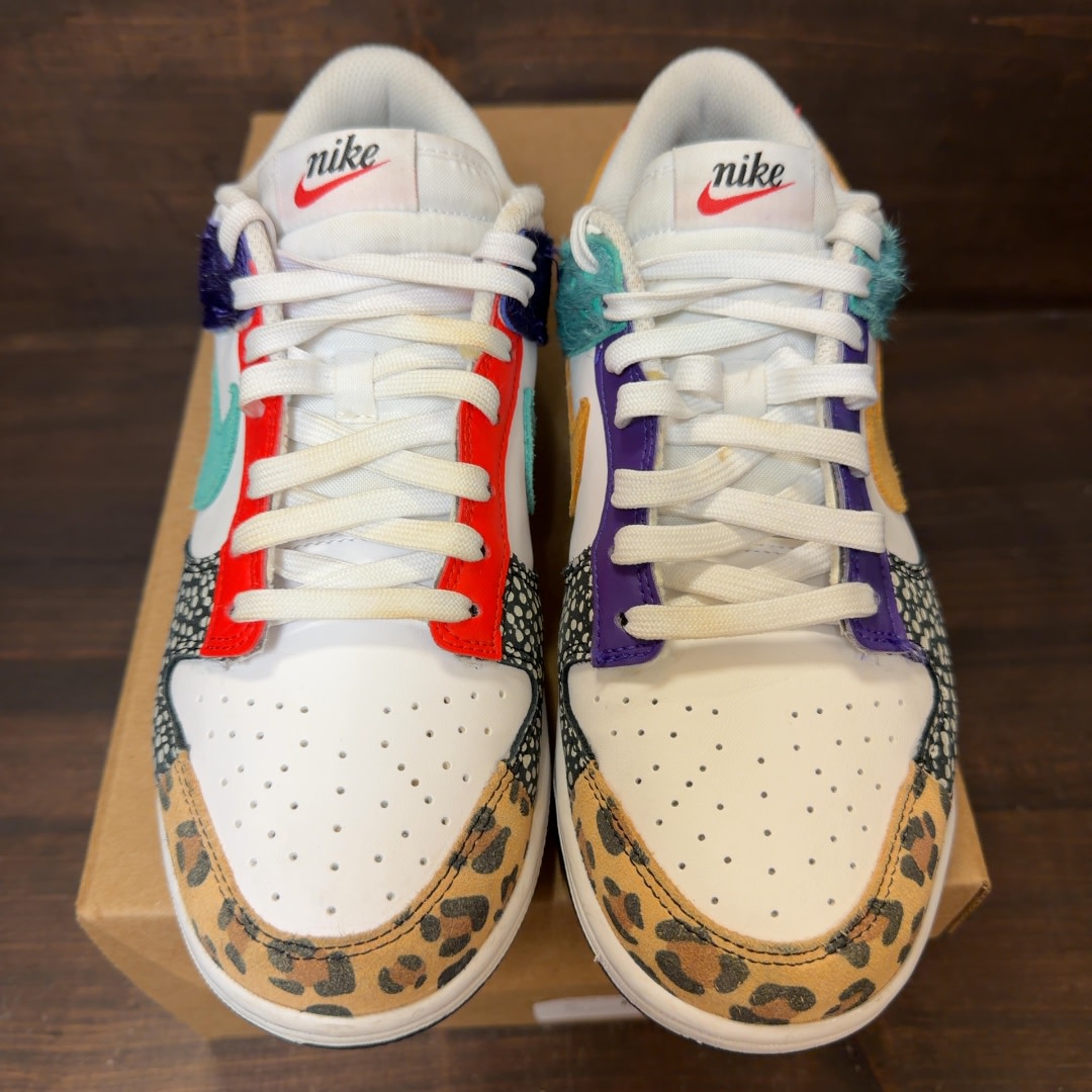 Nike Dunk Low Safari Mix (Women's) Size 9W (Pre-Owned) - Image 3