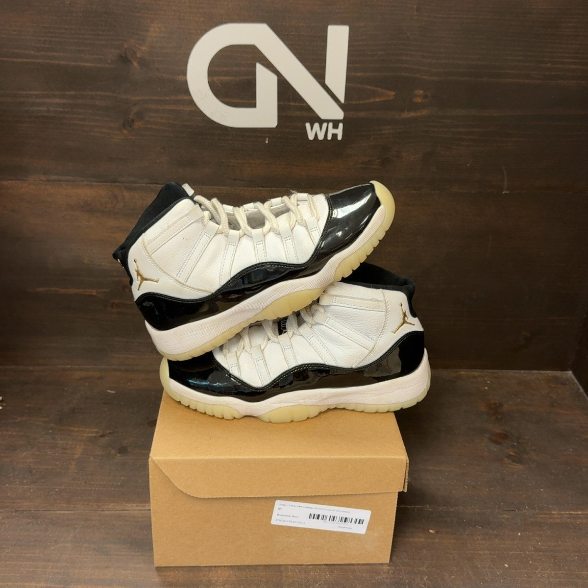 Jordan 11 Retro DMP Gratitude (2023) (GS) Size 6Y (Pre-Owned) - Image 1