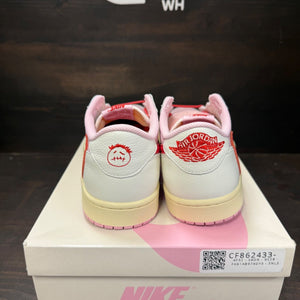Jordan 1 Retro Low OG SP Travis Scott Sail Tropical Pink - Image 5