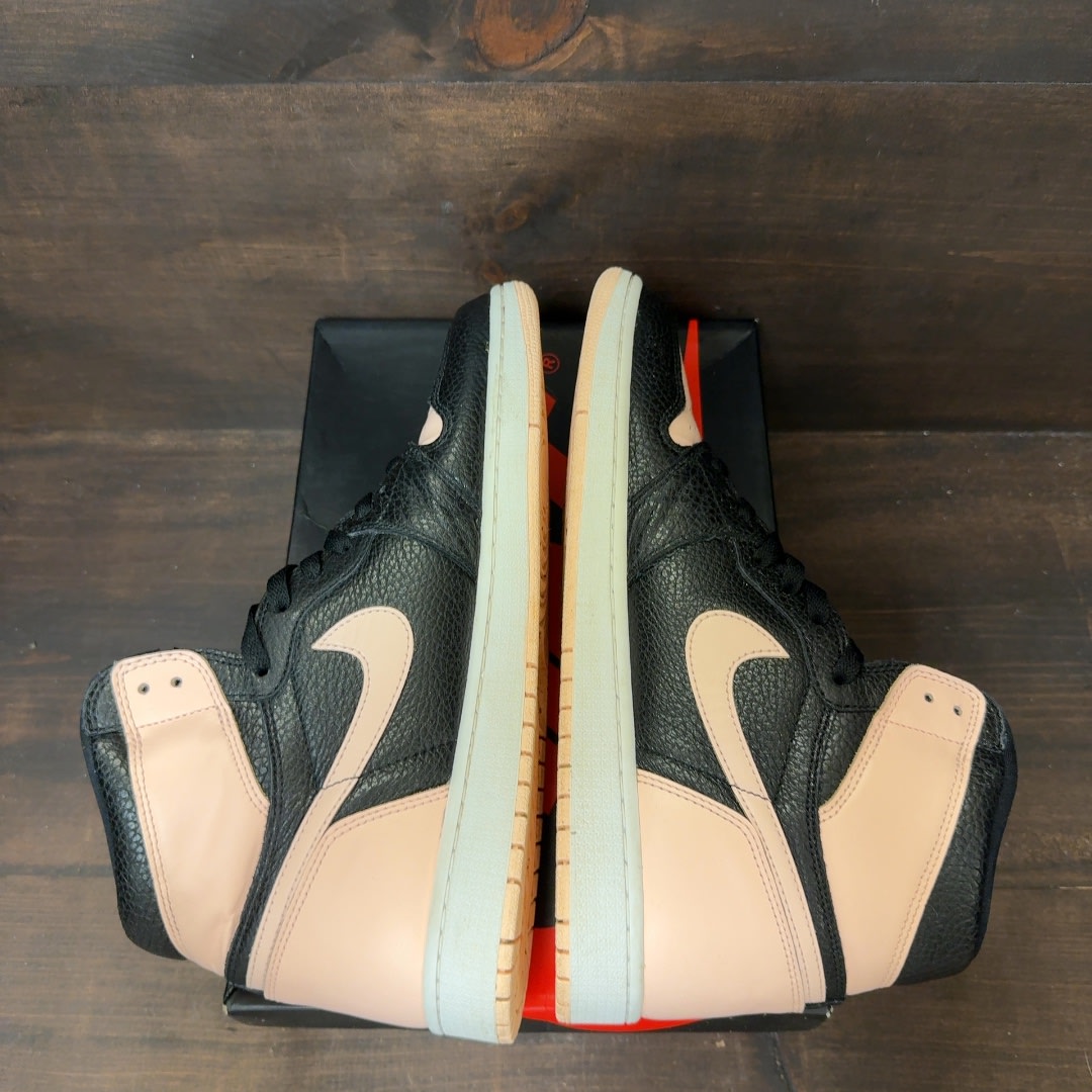 Jordan 1 Retro High Black Crimson Tint Size 12 (Pre-Owned) - Image 6