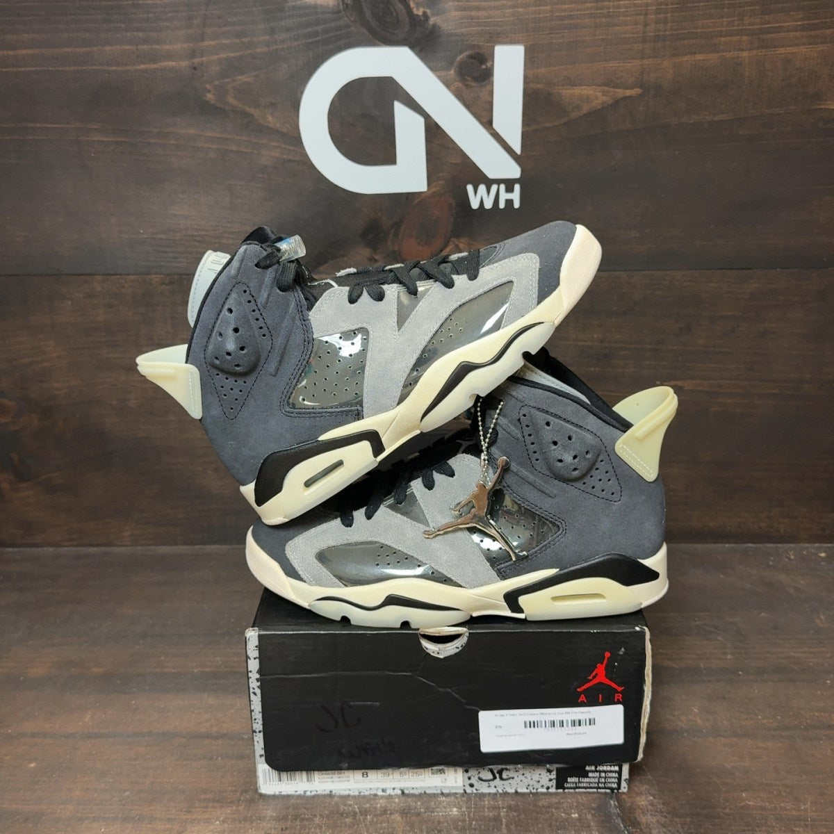Jordan 6 Retro Tech Chrome (Women's) - Image 1