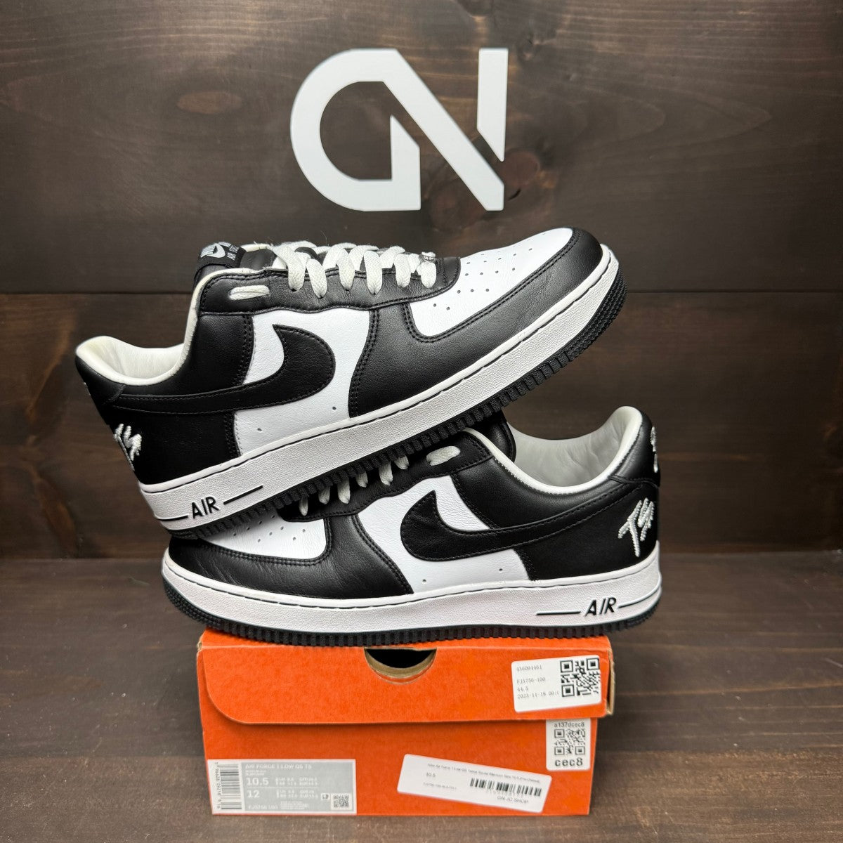 Nike Air Force 1 Low QS Terror Squad Blackout - Image 1