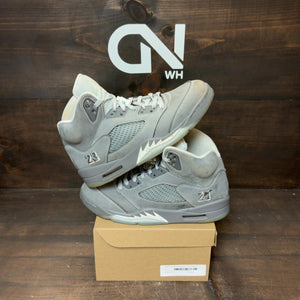 Jordan 5 Retro Wolf Grey (2026) Size 10 (Pre-Owned) - Image 1
