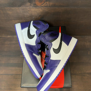 Jordan 1 Retro High Court Purple Size 12 (Pre-Owned) - Image 2