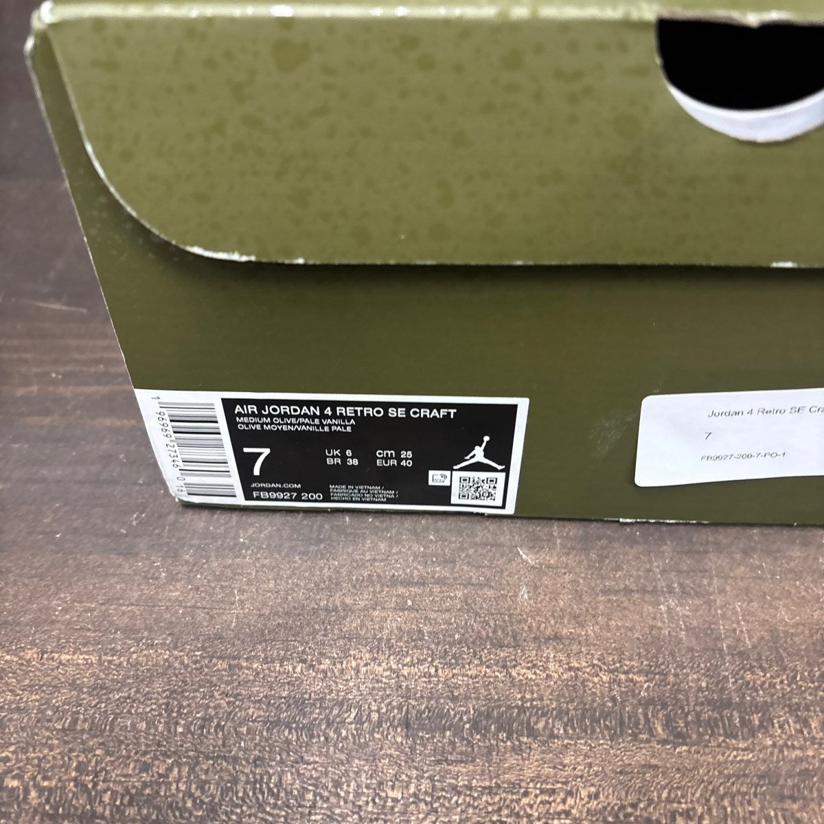 Jordan 4 Retro SE Craft Medium Olive - Image 8