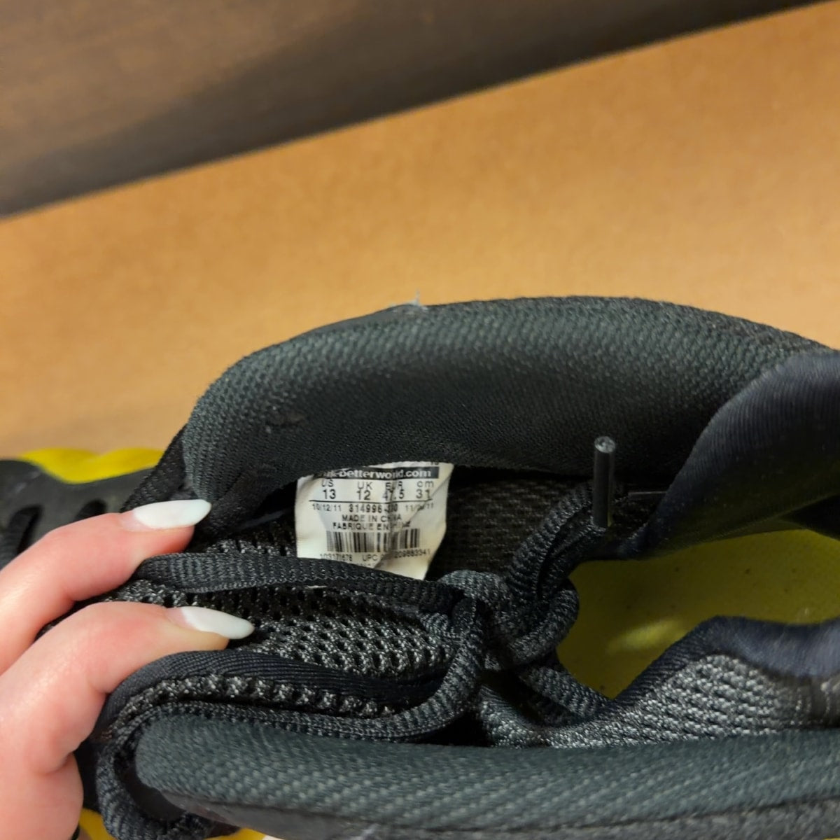 Nike Air Foamposite One Electrolime Size 13 (Pre-Owned) - aux