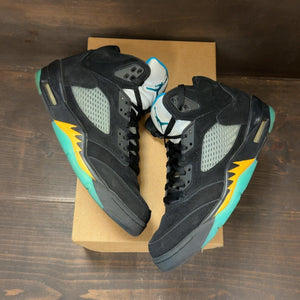 Jordan 5 Retro Aqua Size 10 (Pre-Owned) - back