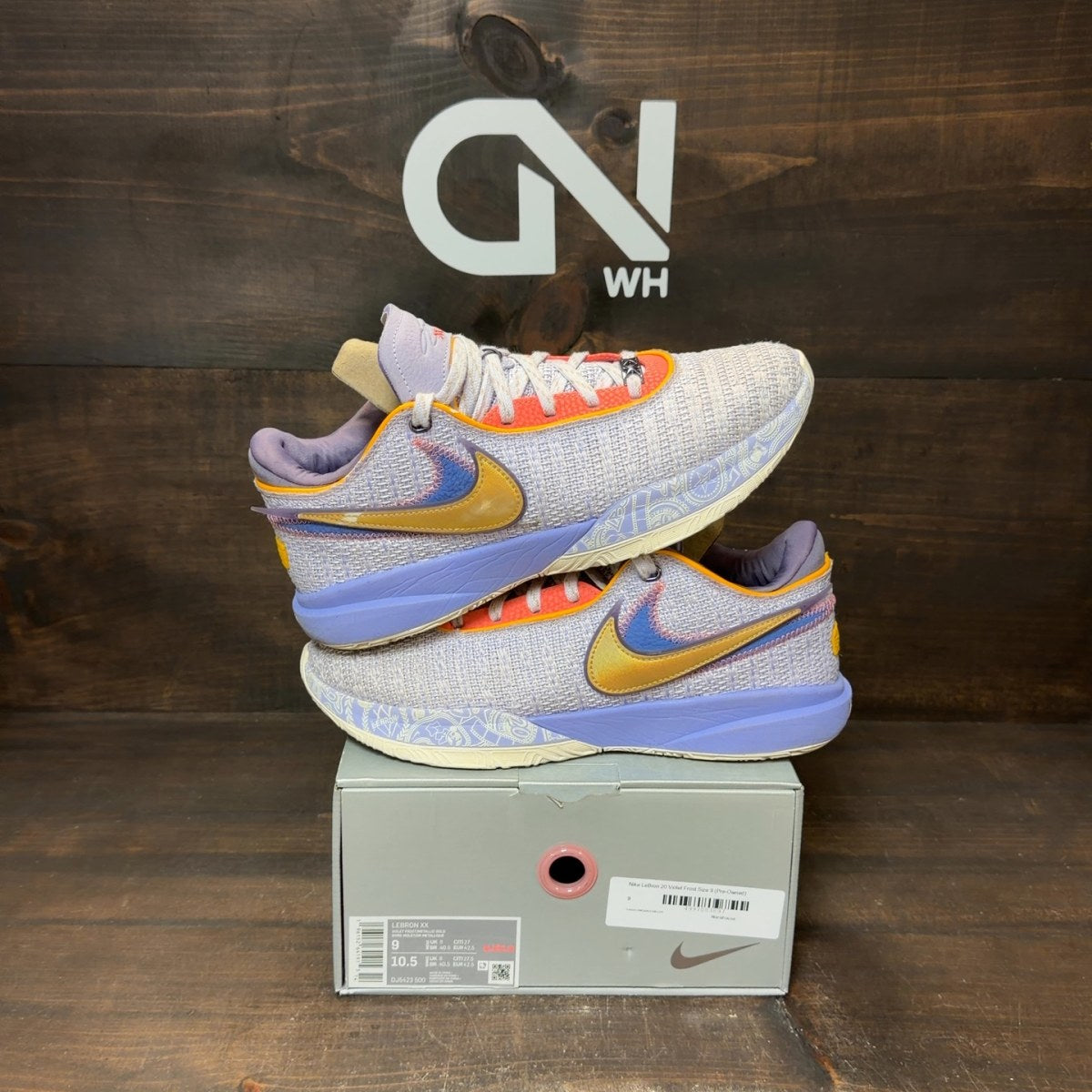 Nike LeBron 20 Violet Frost - Image 1