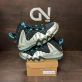 Nike Barkley Posite Max Metallic Silver Gamma Blue Size 13 (Pre-Owned) - Image 1