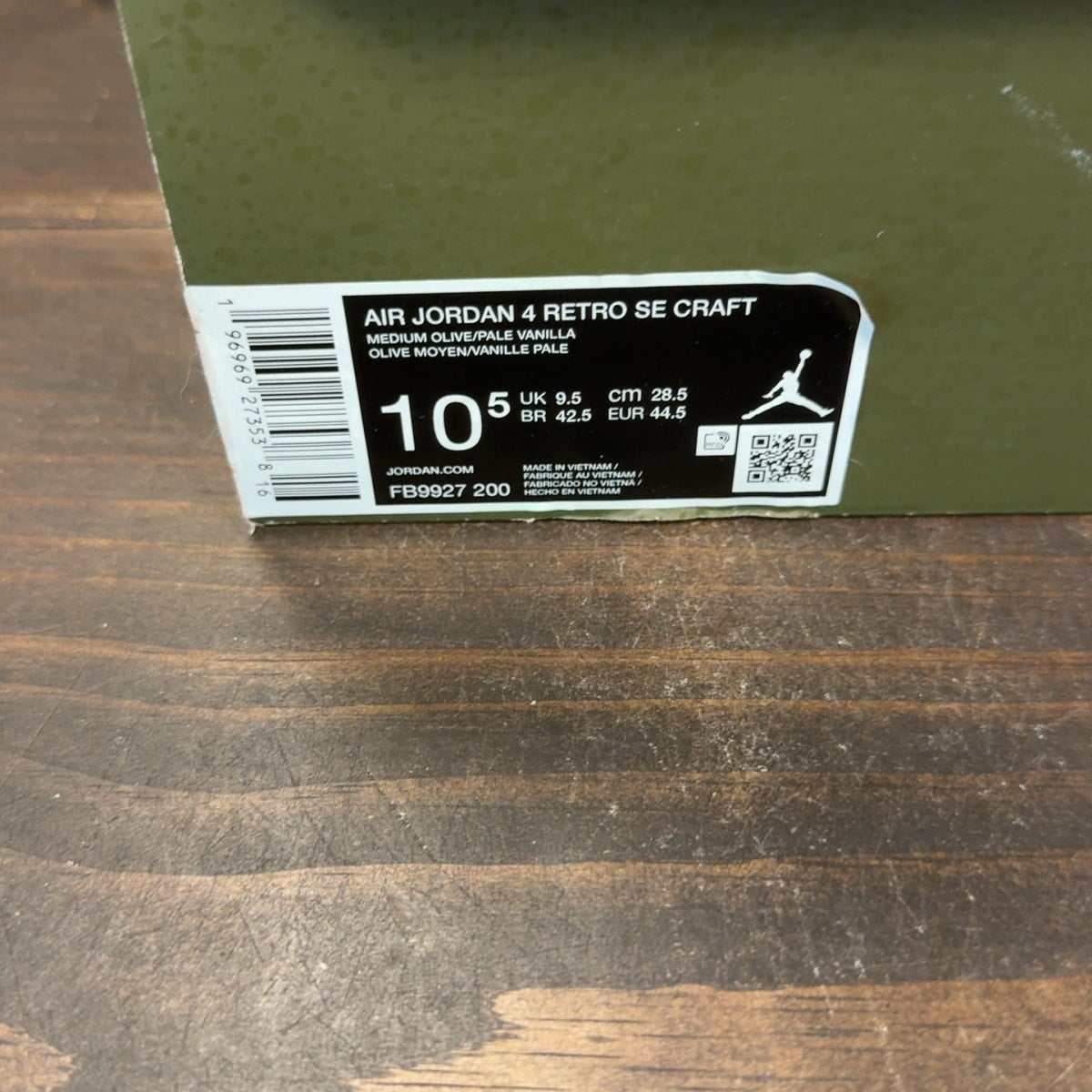 Jordan 4 Retro SE Craft Medium Olive - Image 8
