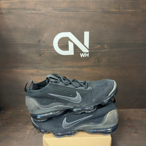 Nike Air VaporMax 2021 FK Black Anthracite Size 12 (Pre-Owned) - Image 1
