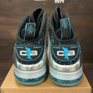 Nike Barkley Posite Max Metallic Silver Gamma Blue Size 13 (Pre-Owned) - Image 5