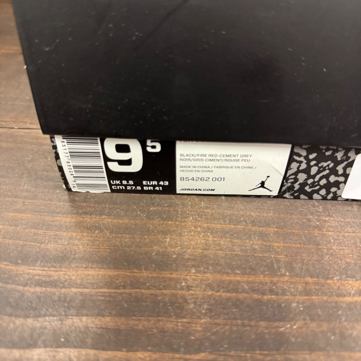 Jordan 3 Retro Black Cement (2018) - Image 7
