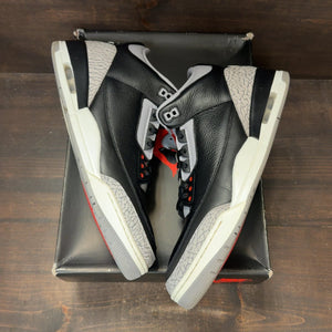 Jordan 3 Retro OG Black Cement (2024) Size 14 (Pre-Owned) - back