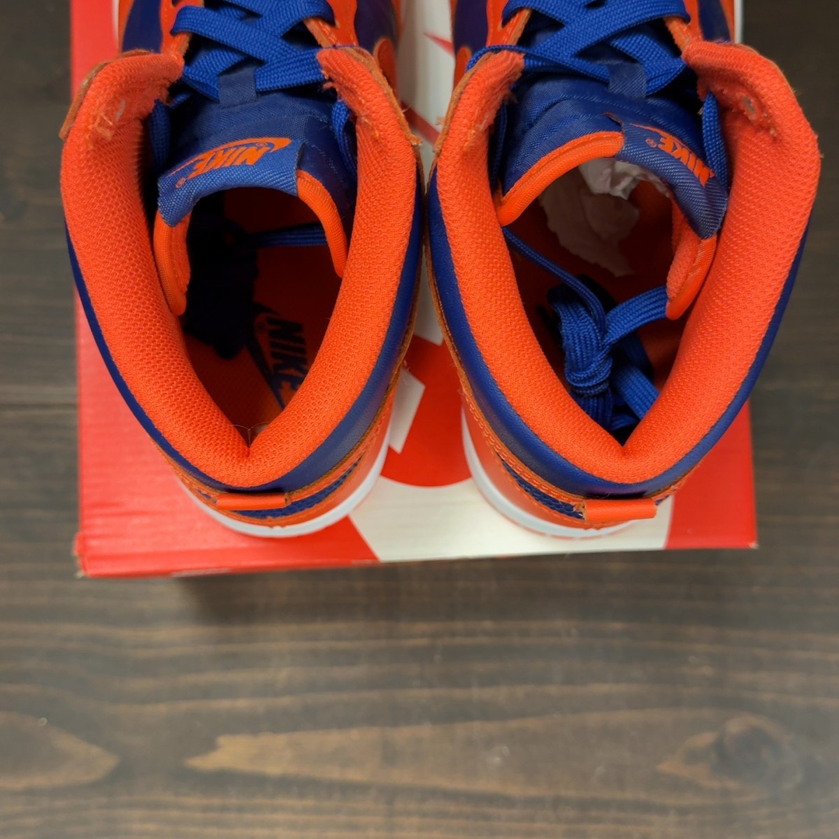 Nike Dunk High Knicks - Image 6