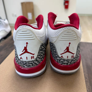 Jordan 3 Retro Cardinal (GS) Size 5.5Y (Pre-Owned) - Image 3