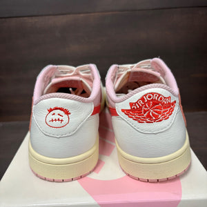 Jordan 1 Retro Low OG SP Travis Scott Sail Tropical Pink - Image 5