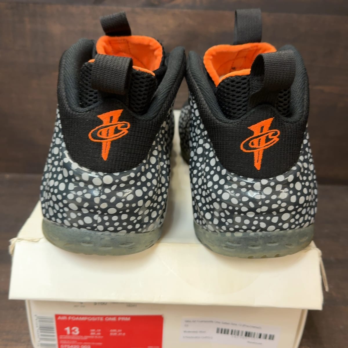 Nike Air Foamposite One Safari Size 13 (Pre-Owned) - aux