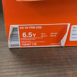 Nike KD 7 Aunt Pearl (GS) Size 6.5Y (Pre-Owned) - aux