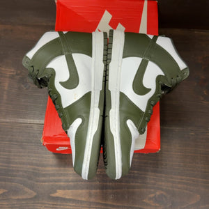 Nike Dunk High Retro Cargo Khaki (2021) Size 9 (Pre-Owned) - aux