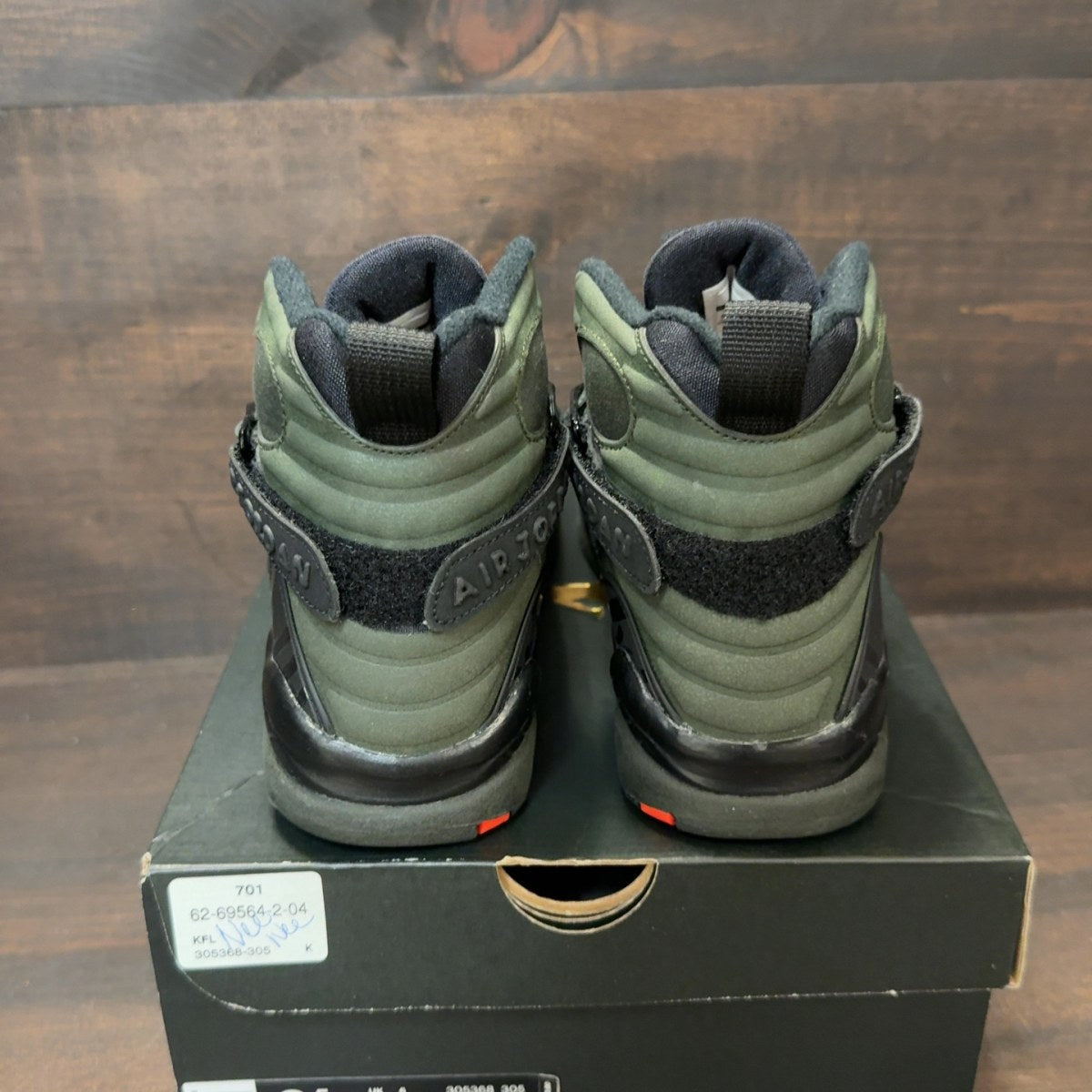 Jordan 8 Retro Take Flight Undefeated (GS) Size 6.5Y (Pre-Owned)
