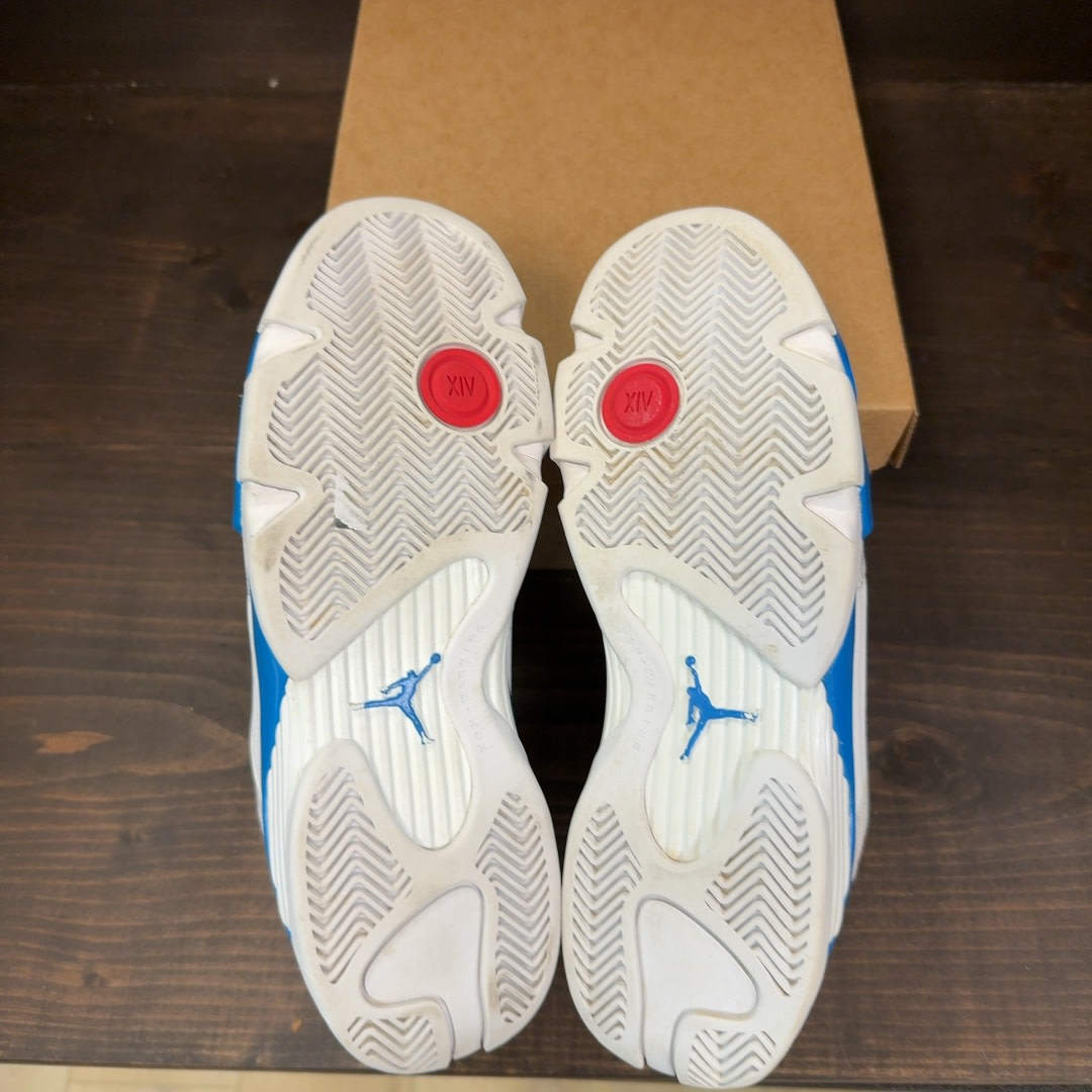 Jordan 14 Retro Neptune Blue (GS) Size 6.5Y (Pre-Owned) - Image 7