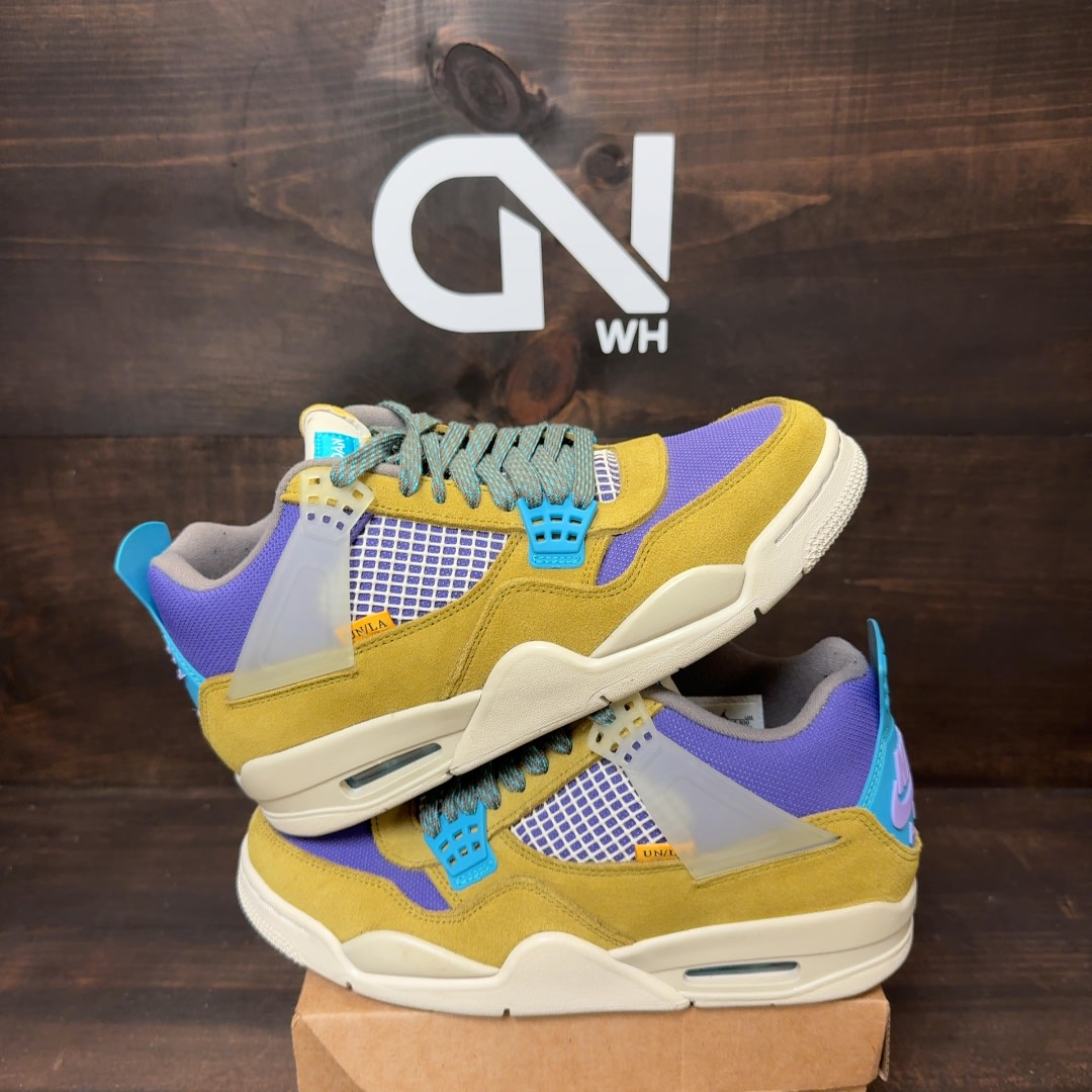 Jordan 4 Retro SP 30th Anniversary Union Desert Moss Size 7.5 (Pre-Owned) - Image 1