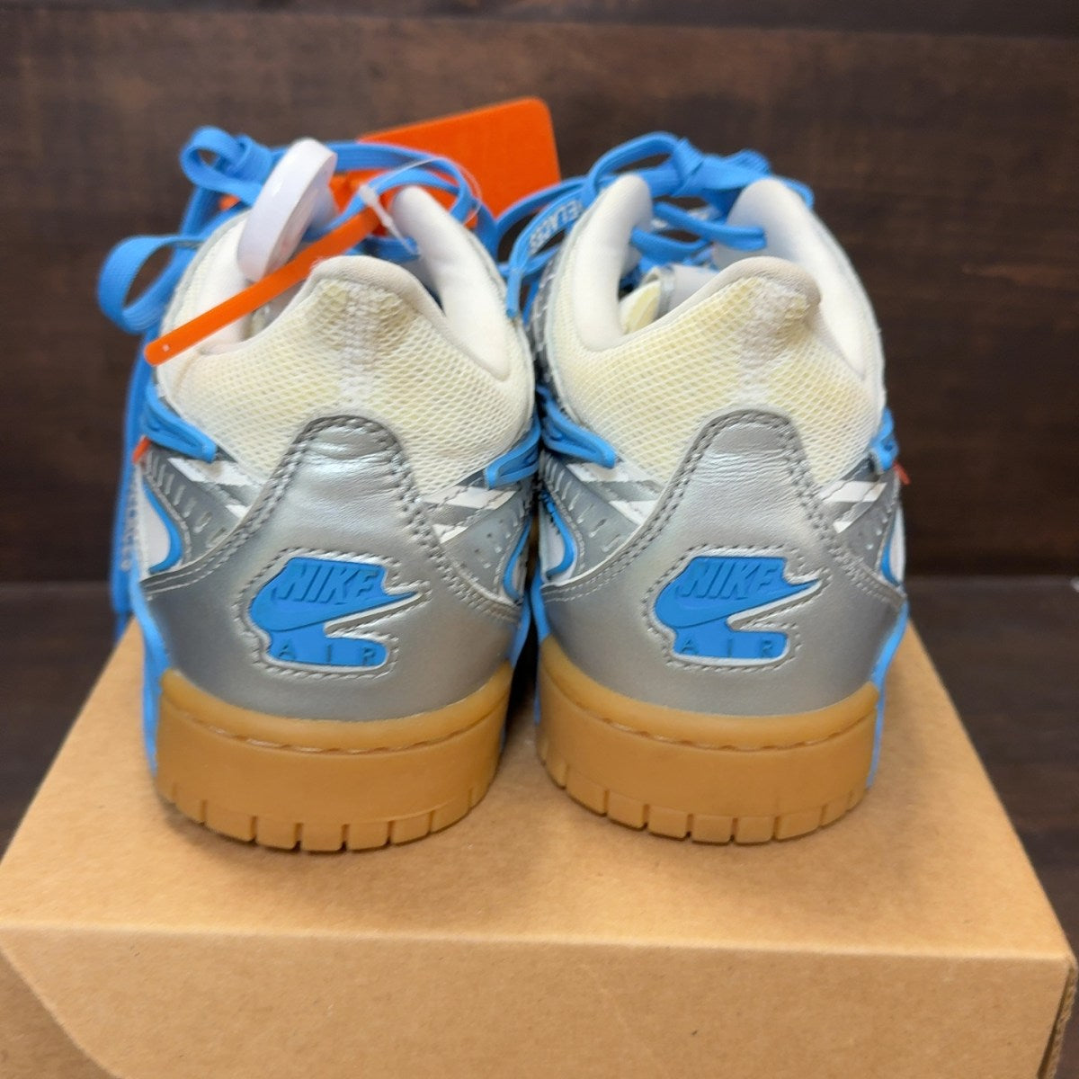 Nike Air Rubber Dunk Off-White UNC Size 12 (Pre-Owned) - Image 5
