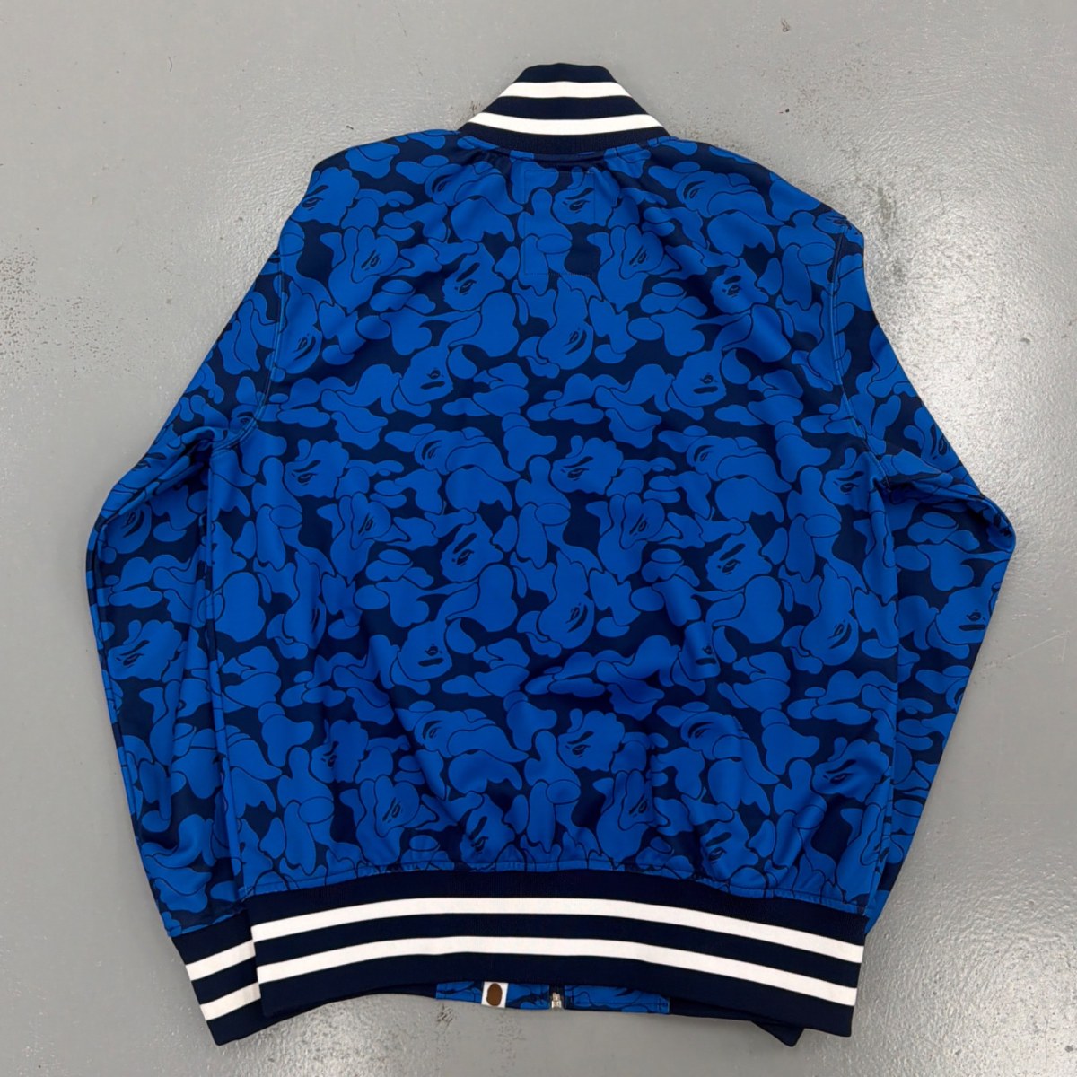 BAPE x Mitchell & Ness Yankees Jacket Blue Size XL (Pre-Owned) - Image 2
