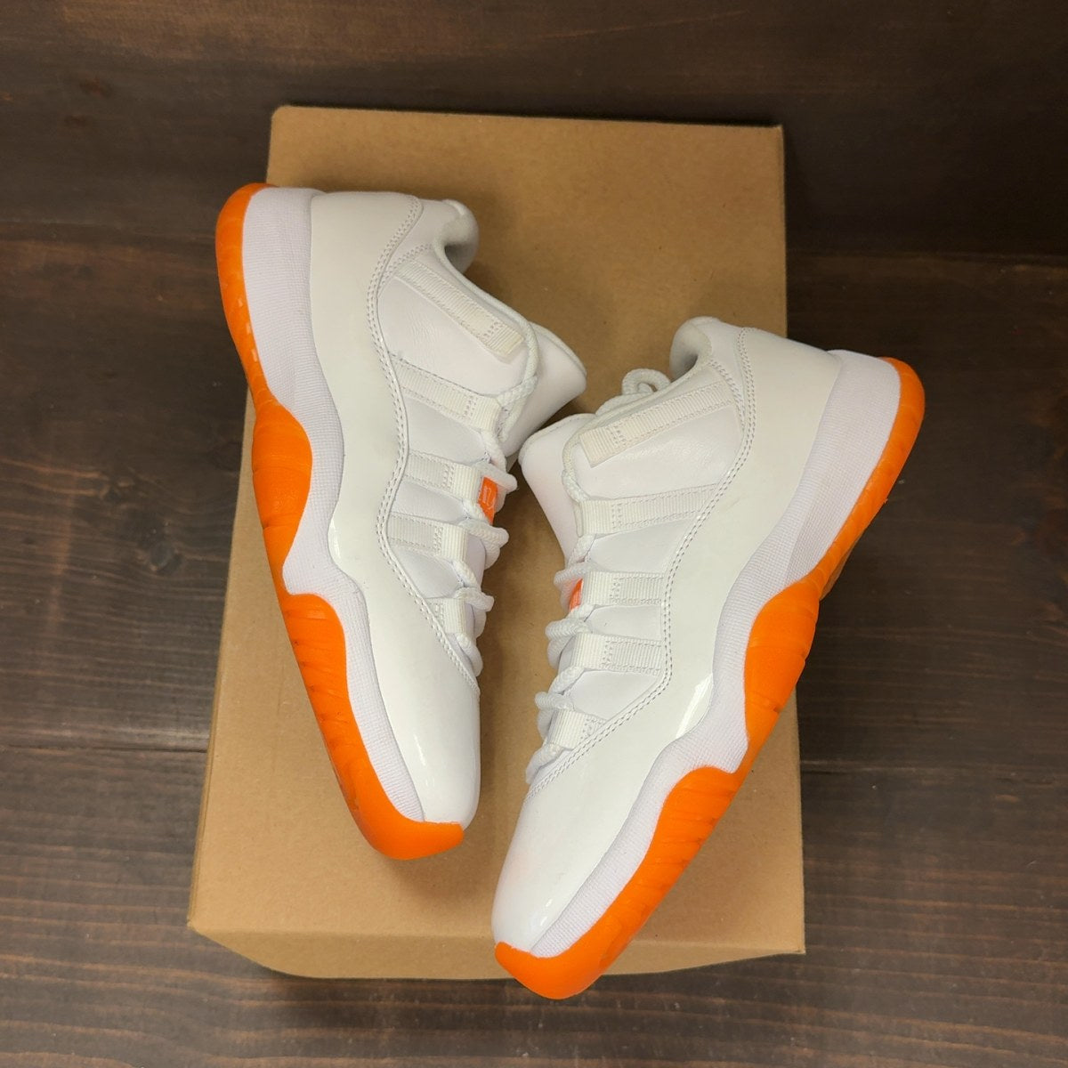 Jordan 11 Retro Low Citrus (2021) (Women's) Size 7W (Pre-Owned) - Image 2