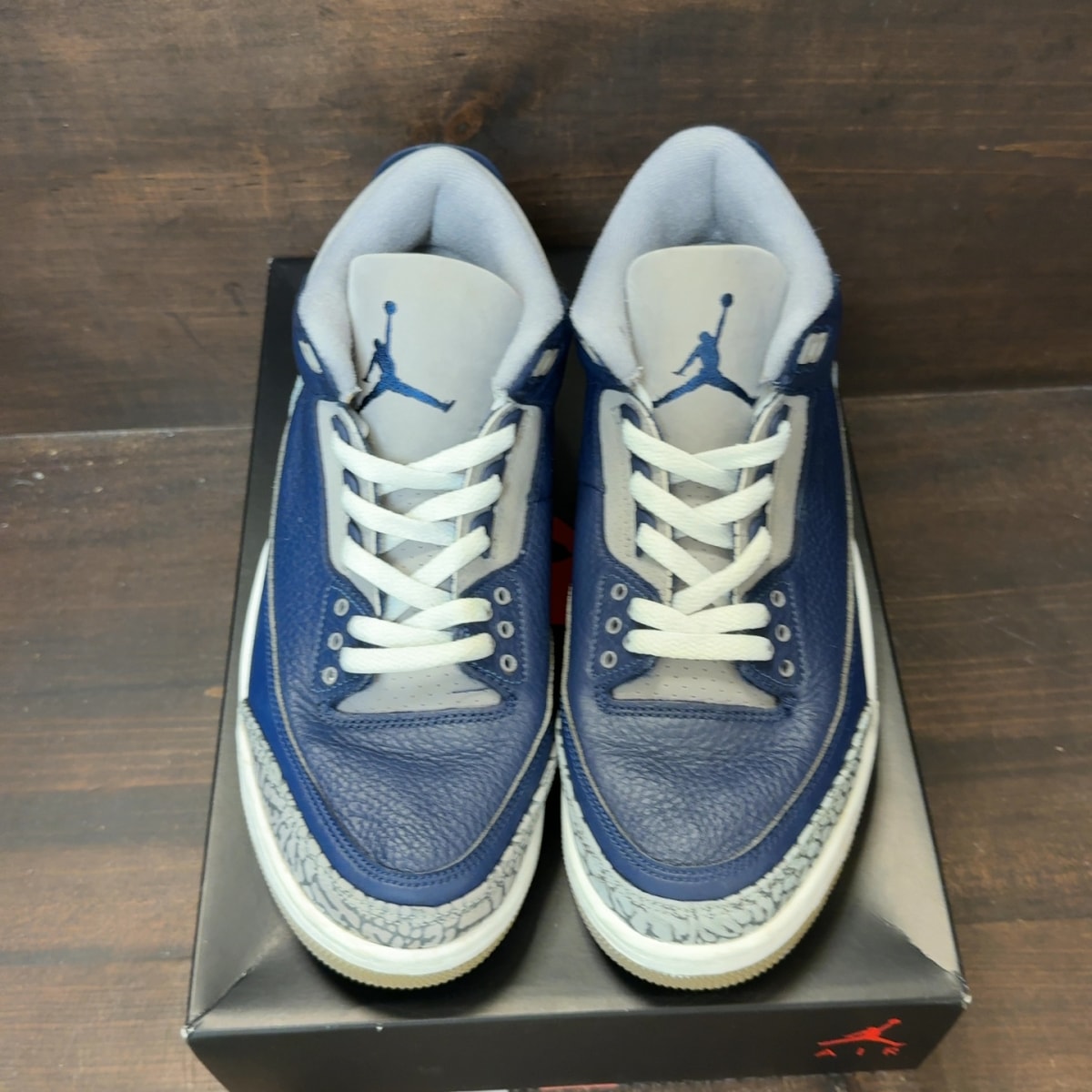 Jordan 3 Retro Georgetown (2021) Size 9 (Pre-Owned) - Image 3