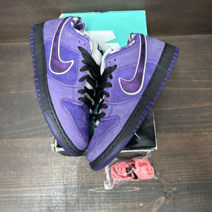 Nike SB Dunk Low Concepts Purple Lobster Size 9 (Pre-Owned) - tag