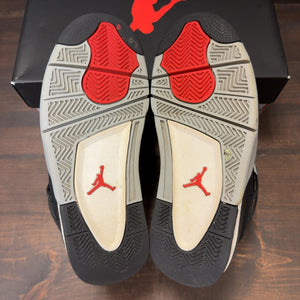 Jordan 4 Retro Black Canvas (GS) - Image 6
