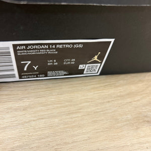 Jordan 14 Retro Black Toe (2024) (GS) - Image 6