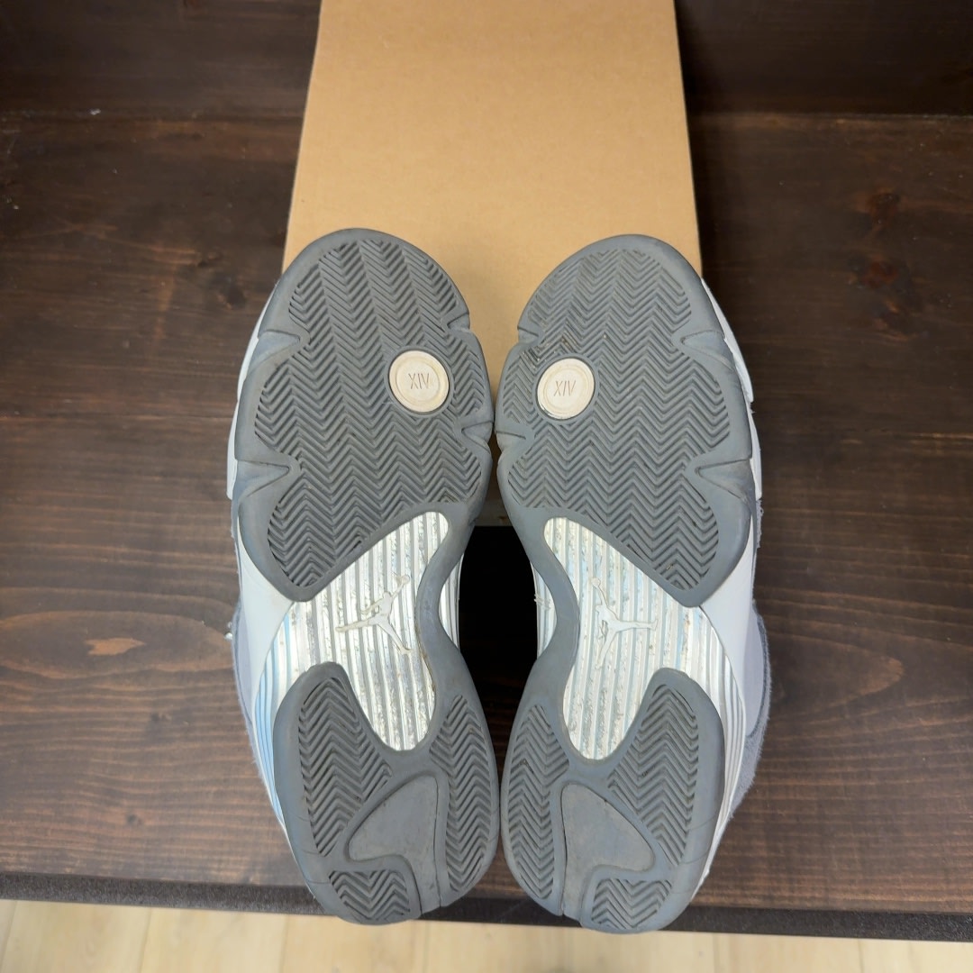 Jordan 14 Retro Flint Grey Size 10 (Pre-Owned) - Image 7