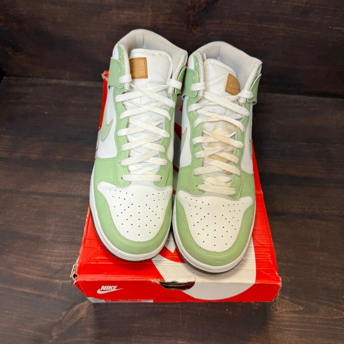 Nike Dunk High SE Inspected By Swoosh Honeydew - Image 3