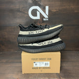 adidas Yeezy Boost 350 V2 Core Black White Size 13 (Pre-Owned)
