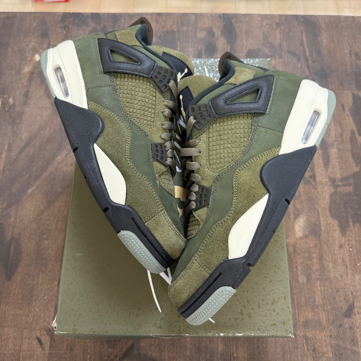 Jordan 4 Retro SE Craft Medium Olive - Image 1