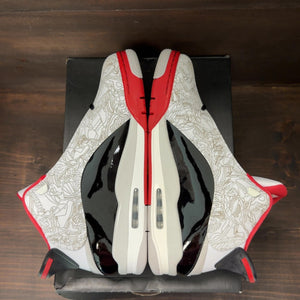Jordan Dub Zero White Varsity Red (2022) Size 12 (Pre-Owned) - Image 5