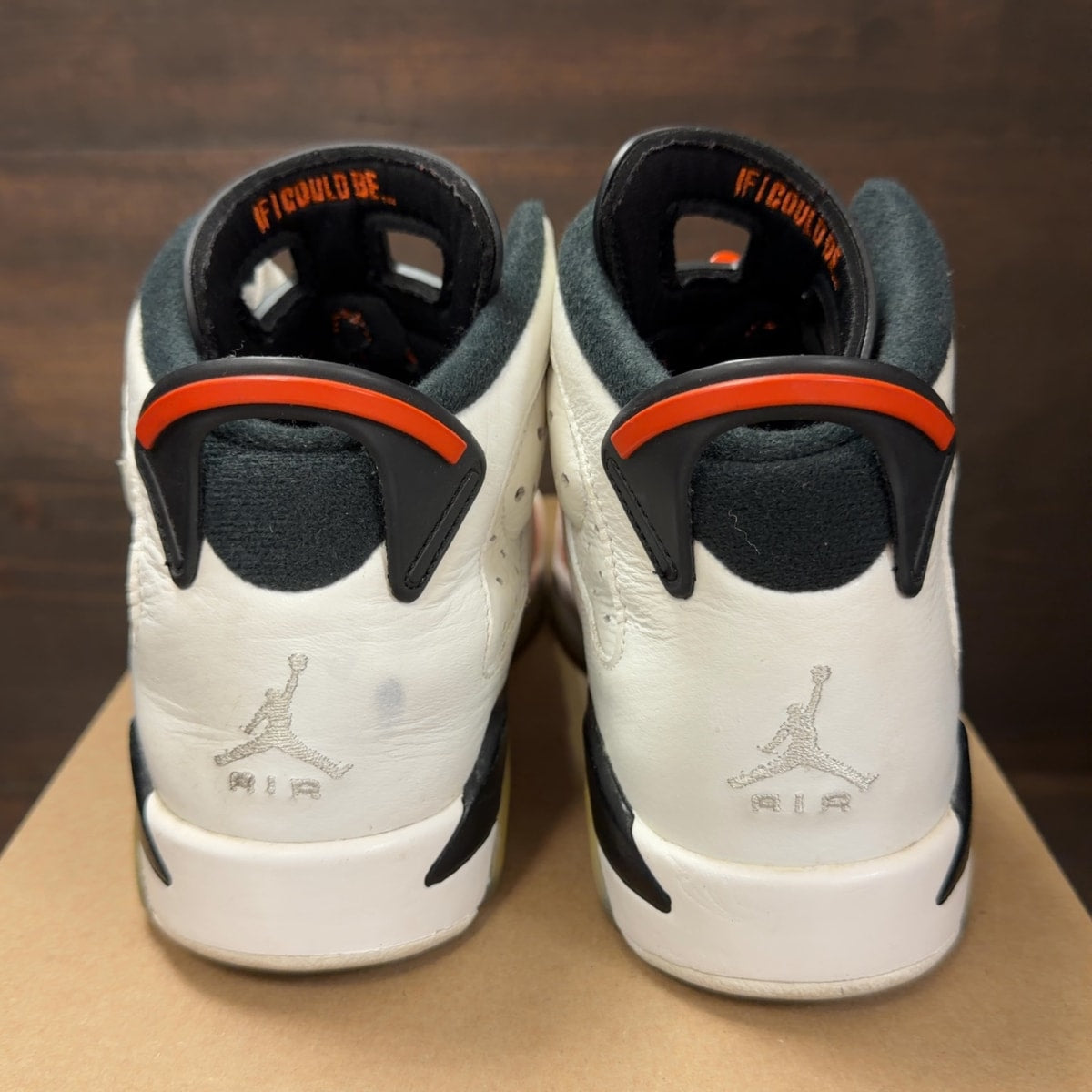 Jordan 6 Retro Gatorade Like Mike White (GS) Size 5Y (Pre-Owned) - Image 4
