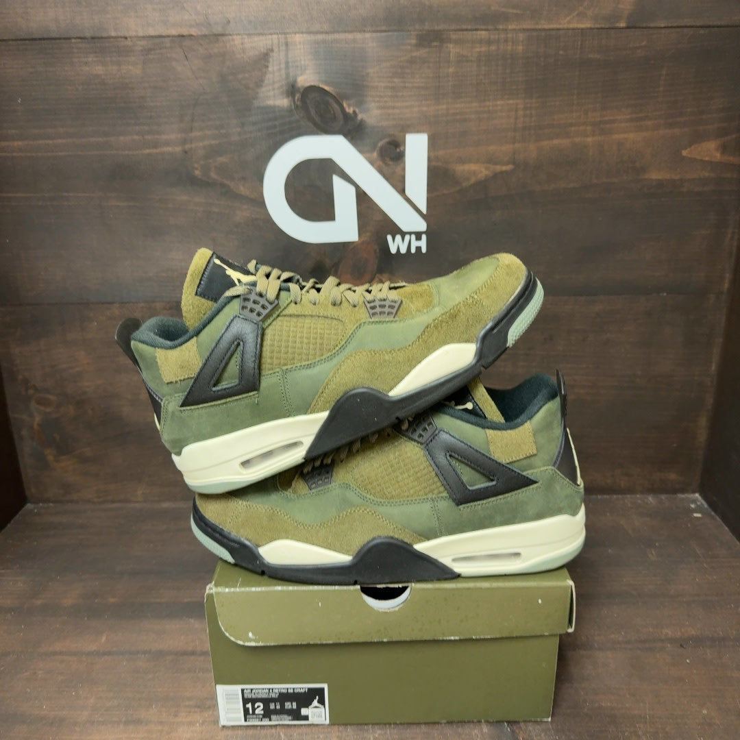Jordan 4 Retro SE Craft Medium Olive - Image 1